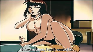 Hentai Anime - Busty Beauty In Lascivious Lingerie Loves Getting Her Hairy Pussy Fucked