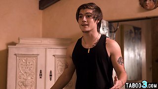 mom stepmom taboo nailing two big dicks