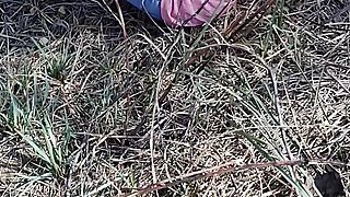 Beautiful Village girl Stuck in Jungle, She was desperate for sex, then someone fucked her with a big Dick, Tight Pussy Fuck