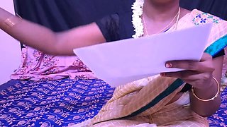 Indian Tamil Teacher fucks Indian student stepfather