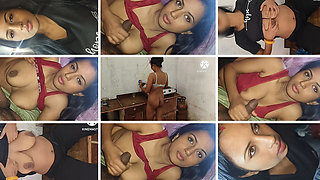 Season 111. Indian Housewife Fucking with Neighbour Boyfriend in Kitchen