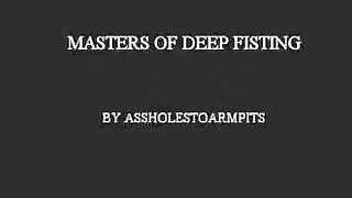 Femdom: Shoulder & Bicep Deep Anal Fisting Compilation