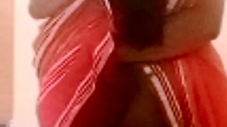 Desi Indian Tamil BBW Wife Latha Standing Hug Ass Squeeze & Pussy Lick by Financier for Debt Pay!